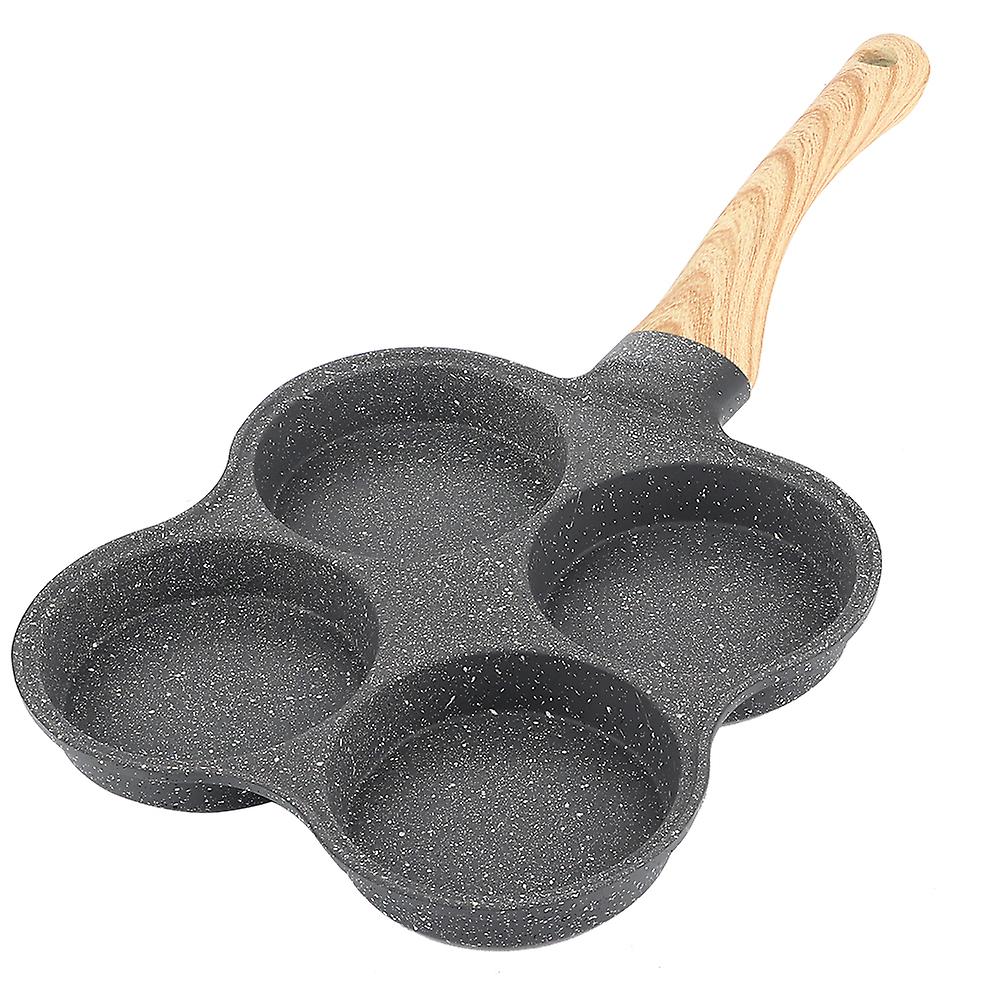 4 Hole Omelet Pan Non Stick Frying Pans Breakfast Pancake Maker for Induction Cooker Gas Stove