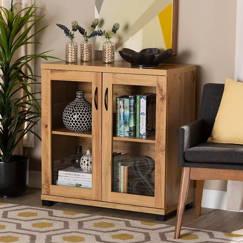 Baxton Studio Zentra Storage Cabinet