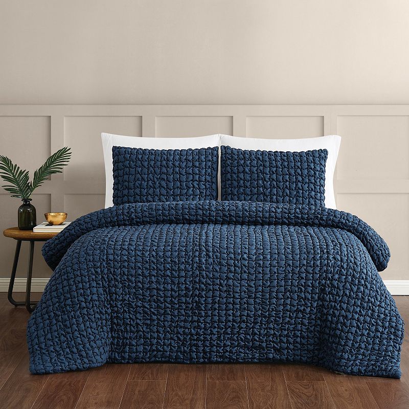 Christian Siriano New York? Textured Puff Comforter Set with Shams