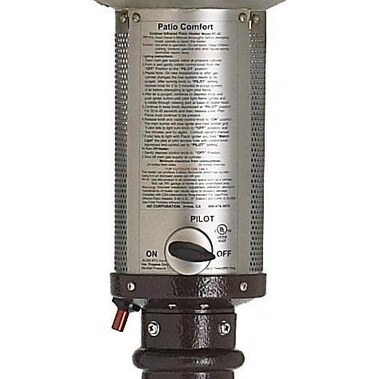 Patio Comfort Vintage Series 40，000 BTU Propane Gas Infrared Portable Patio Heater