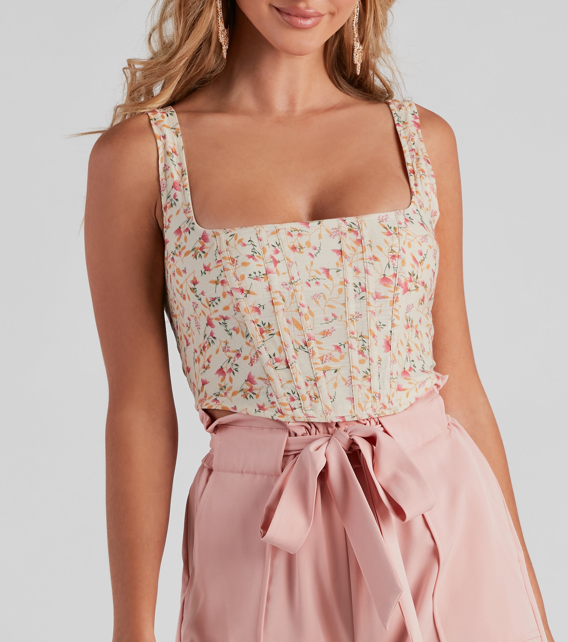 Style In Bloom Floral Corset