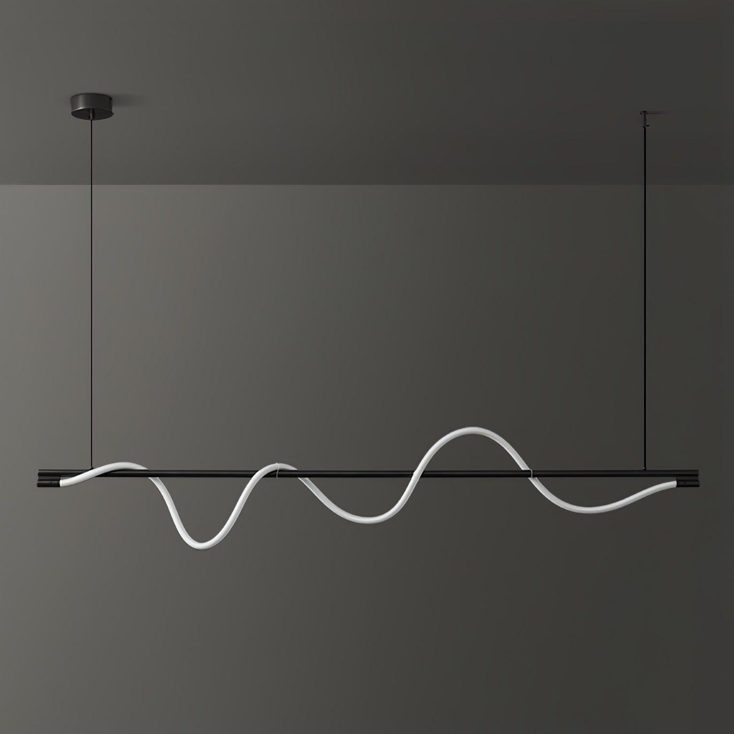 Linear Curve Island Pendant Lamp