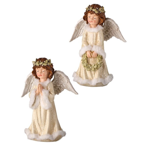 8 Resin Girl Angel 2ast