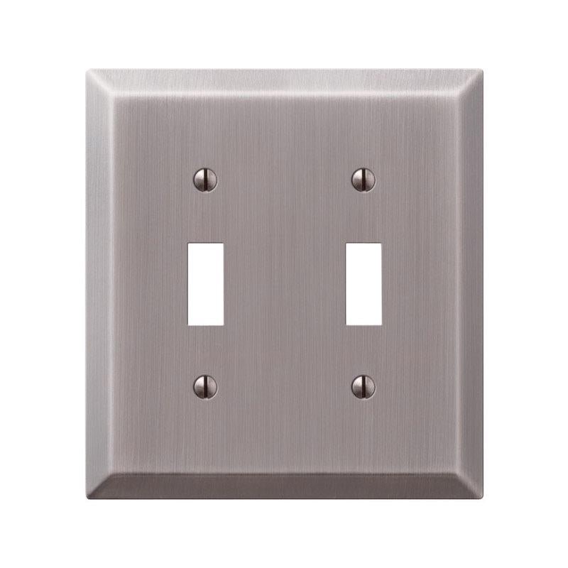 WALLPLATE AN 2GNG TOGLE