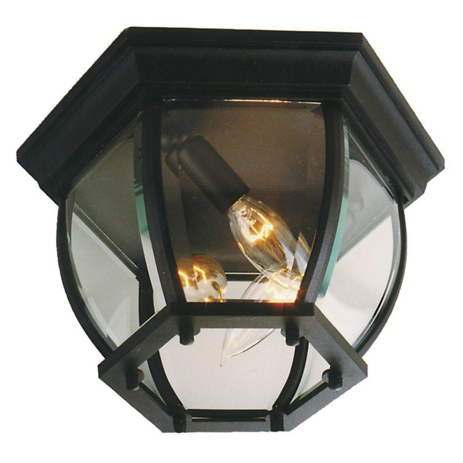 Craftmade Bent Glass Z433 Outdoor Flush Mount Light  Crowdfused