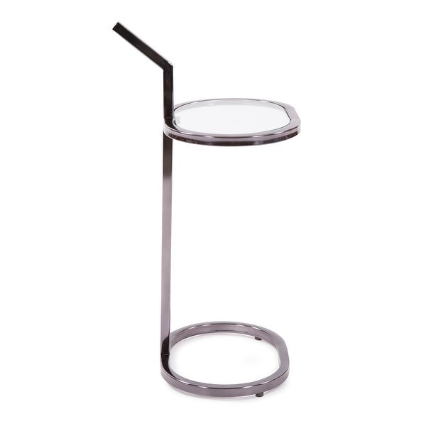 Oval Stainless Steel Drink Table