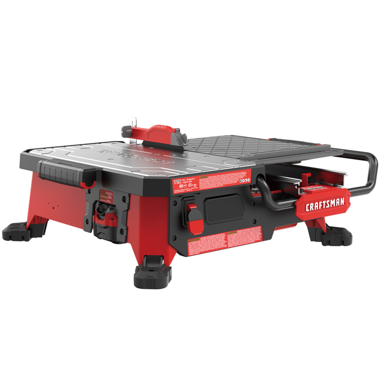 Craftsman V20 Cordless 7 in. Wet Tile Saw Kit (Battery \u0026 Charger)