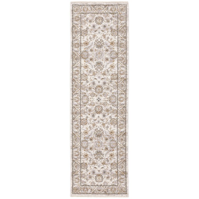 StyleHaven Mascotte Faded Vintage Fringed Area Rug