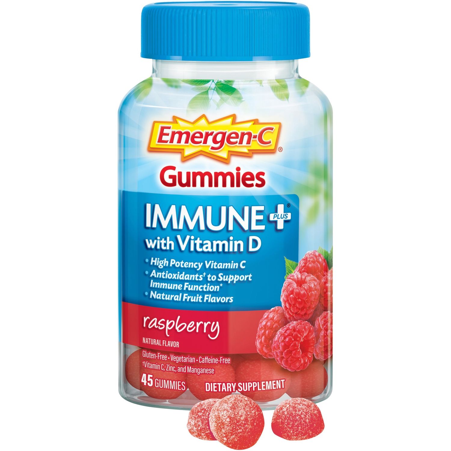 Immune+ Raspberry Gummies by GlaxoSmithKline plc GKC10047