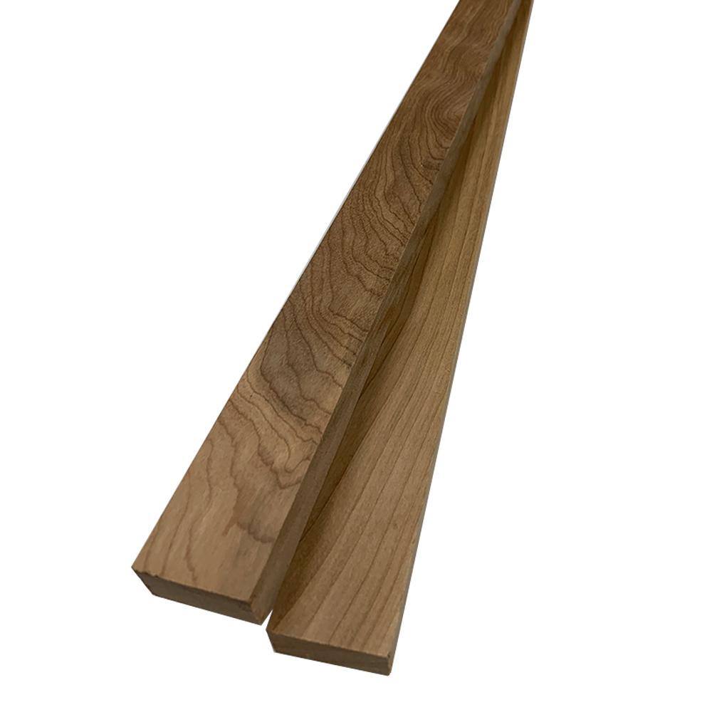 Swaner Hardwood 1 in. x 2 in. x 8 ft. Birch S4S Board (2-Pack) OL04011696BE