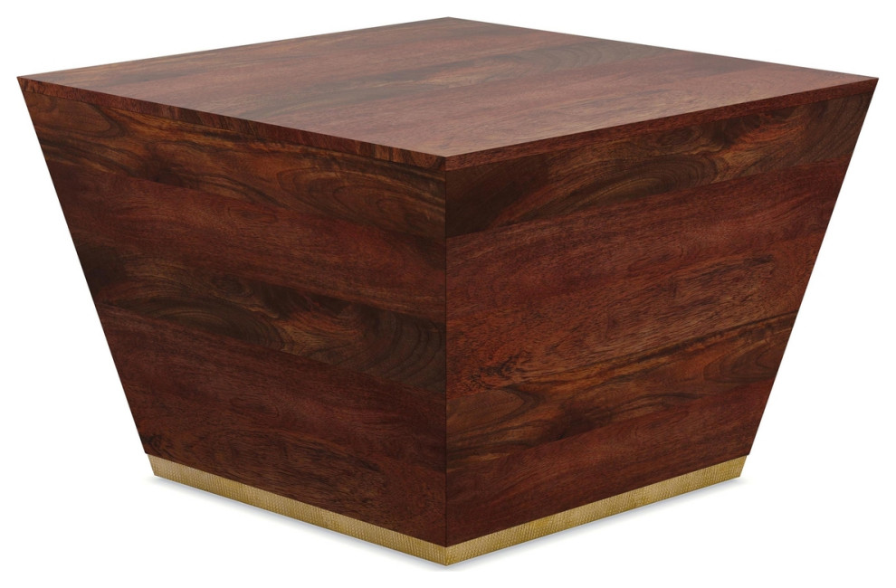 Abba SOLID MANGO WOOD  Square Coffee Table   Coffee Table Sets   by Dot  ampBo  Houzz