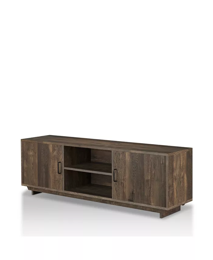 Furniture of America Kenzie Rustic 62 TV Stand