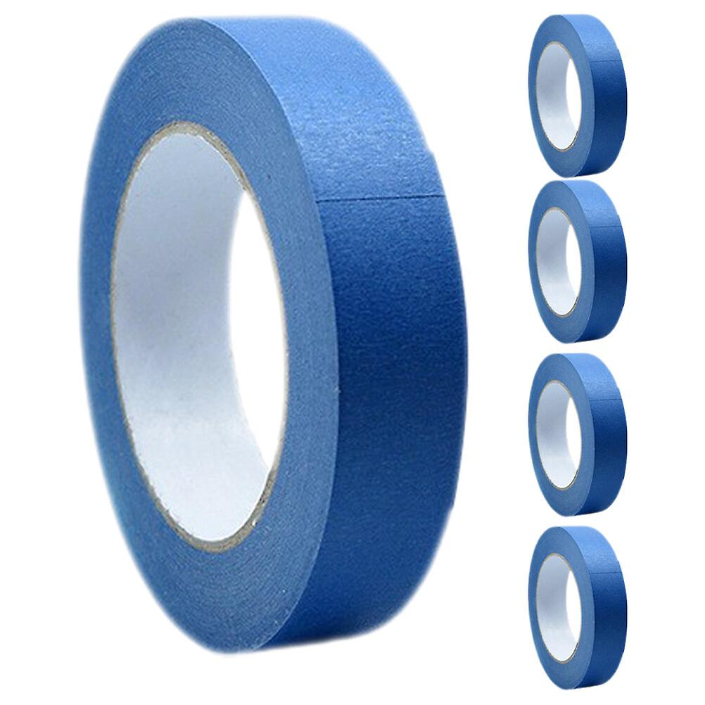 5 Rolls Painters Tapes Masking Tapes Automotive Walls Packing Masking Tape Auto Paint Tapes(20m)