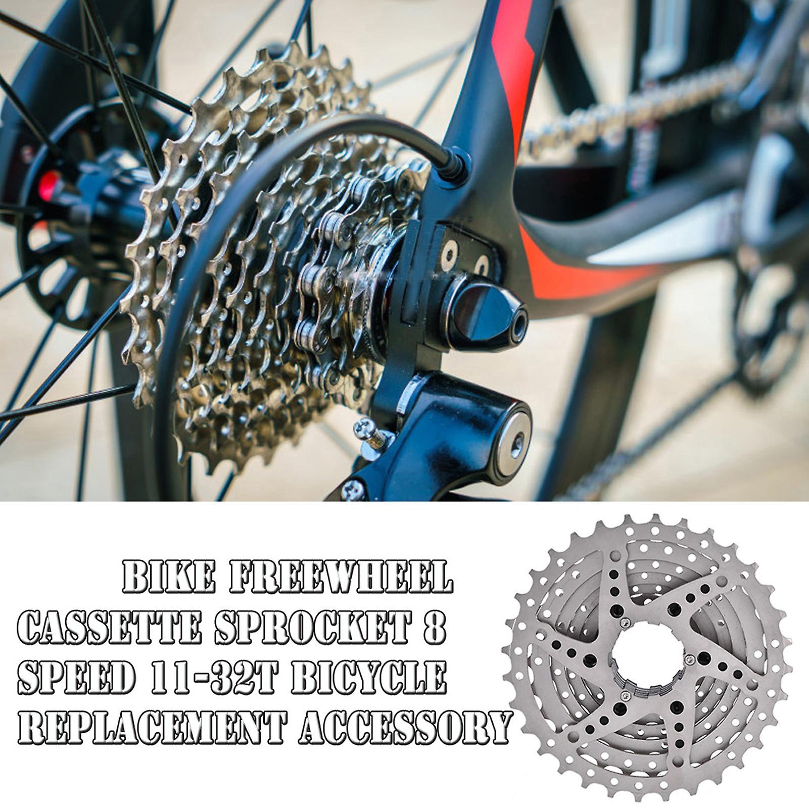 Ztto Bike Freewheel Cassette Sprocket 8 Speed 1132t Bicycle Replacement Accessory