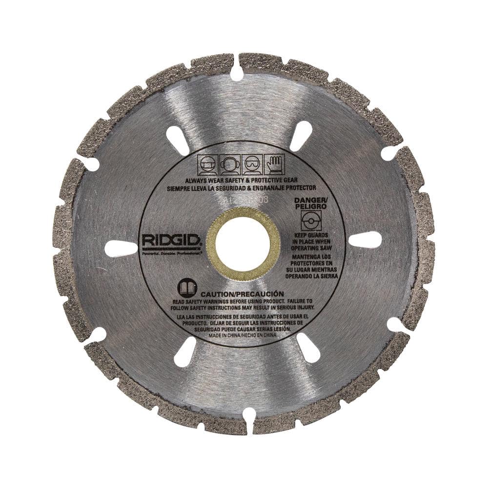 RIDGID 4.5 in. Diamond Multi-Cutting Blade HD-VBMU45