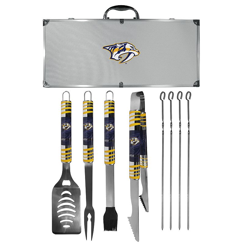 Nashville Predators Tailgater 8-Piece BBQ Grill Set