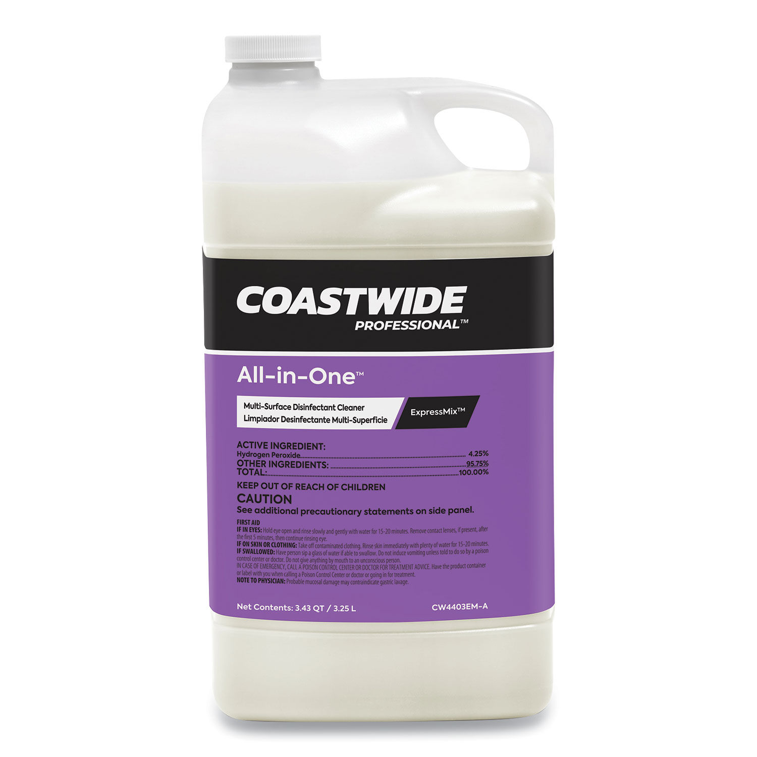 All-in-One Multi-Surface Disinfectant Cleaner Concentrate for ExpressMix Systems by Coastwide Professionalandtrade; CWZ24321410