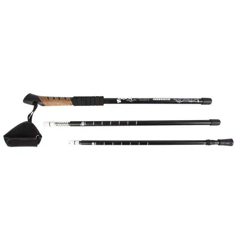 Camping Fiberglass Lightweight Outdoor Durable Stable Trekking Hiking Poles Walking Sticks