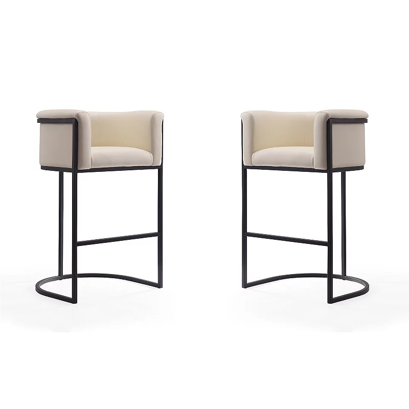 MANHATTAN COMFORT Cosmopolitan Bar Stool 2-piece Set