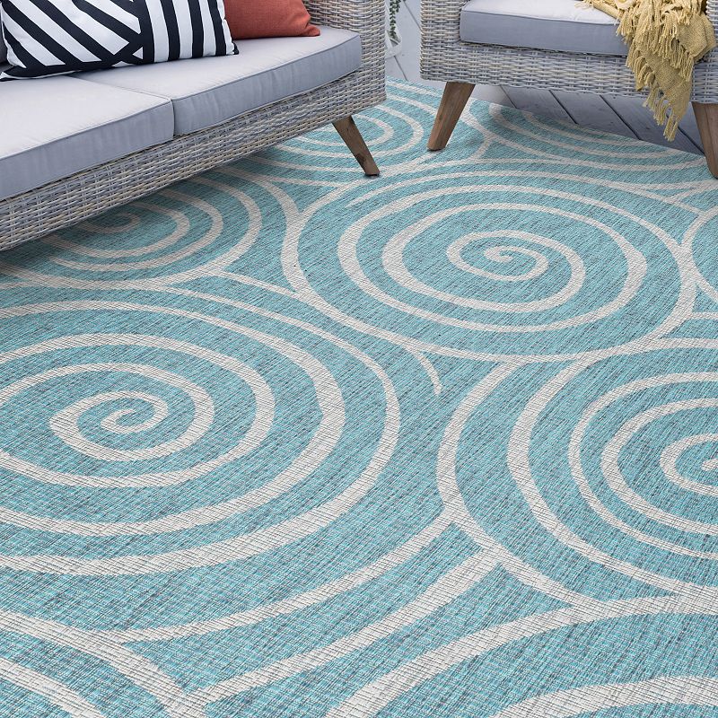 KHL Rugs Veranda Varya Geometric Indoor Outdoor Rug