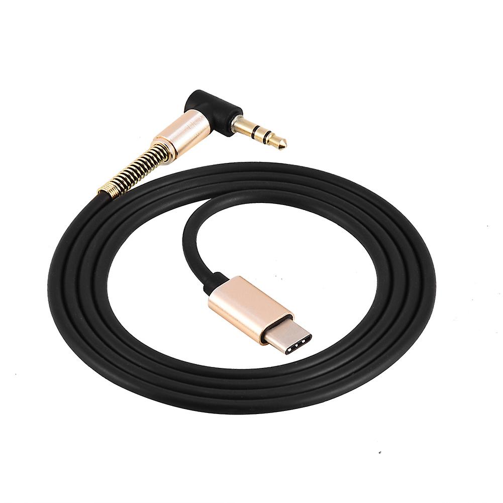 Typec Interface To 3.5mm Audio Aux Jack Male To Male Adapter Cable For Google Pixel  Xiaomi 6