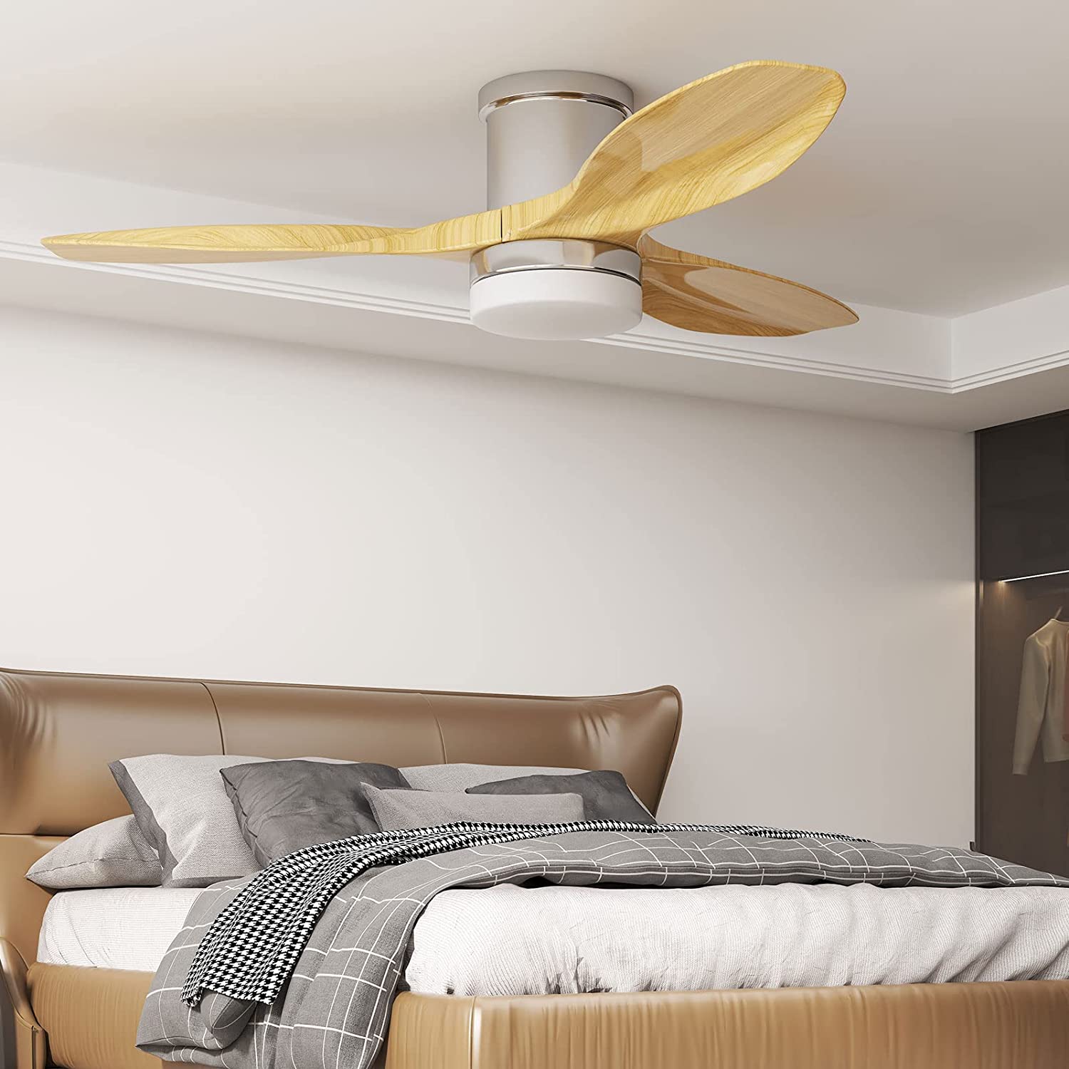 SogesPower Ceiling Fans with Lights and Remote Control, 48