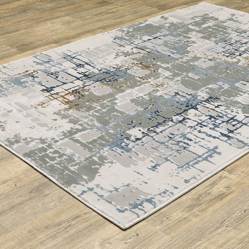 StyleHaven Emery Industrial Abstract Area Rug