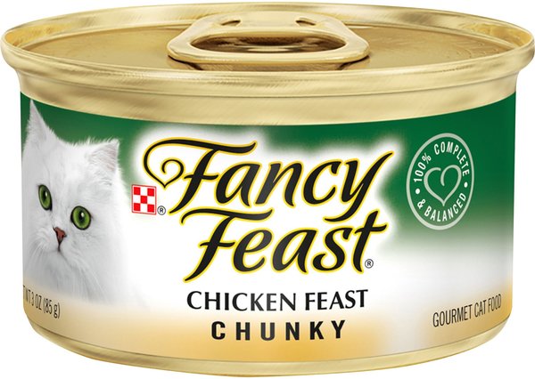 Fancy Feast Chicken Feast Chunky Pate Canned Cat Food