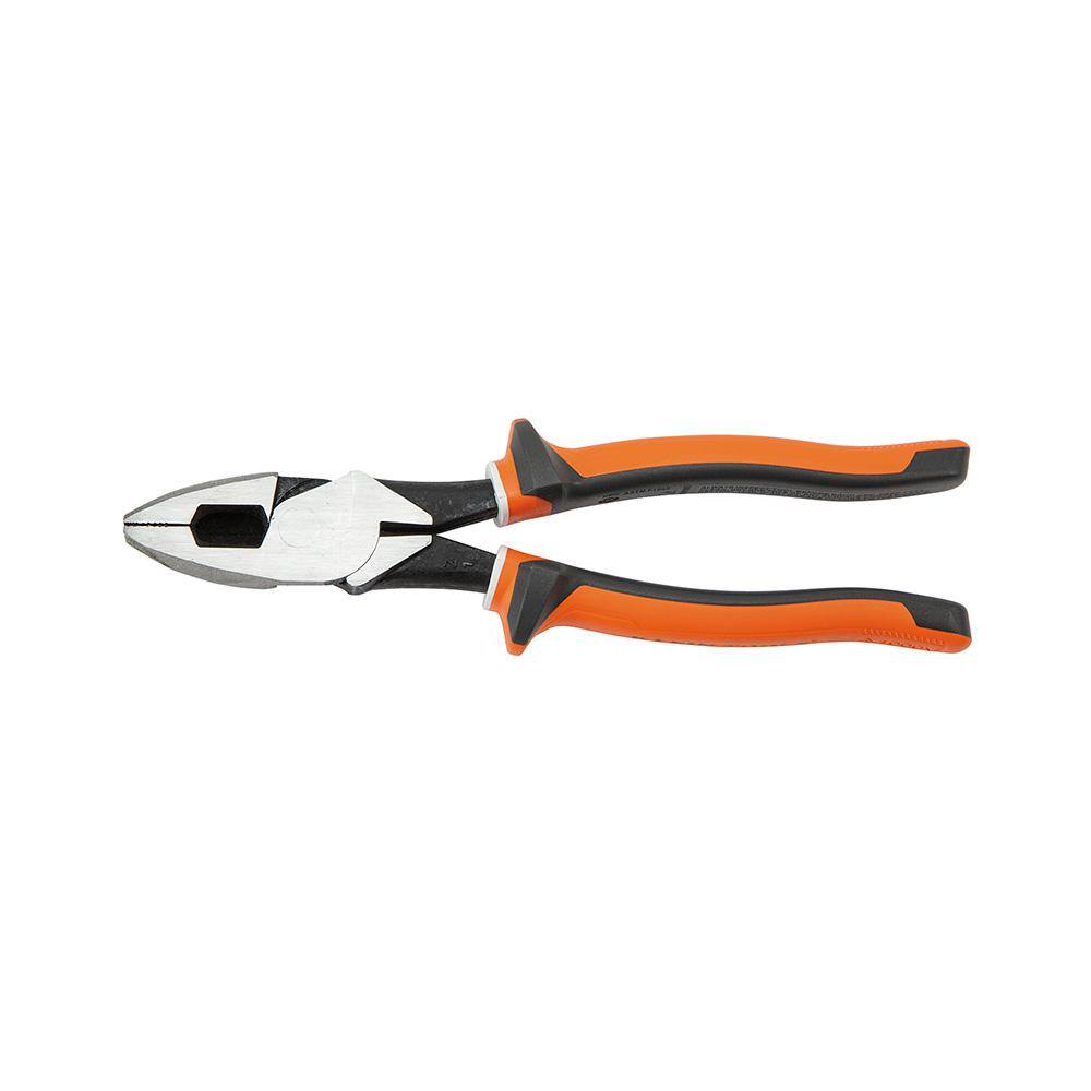 Klein Tools Insulated Pliers Slim Handle Side Cutters 8-Inch 2138NEEINS