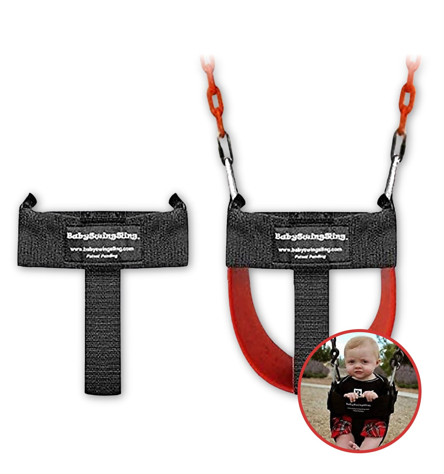 Baby Swing Sling - Portable Baby Swing Attachment for Infants - Toddler Swing Trainer