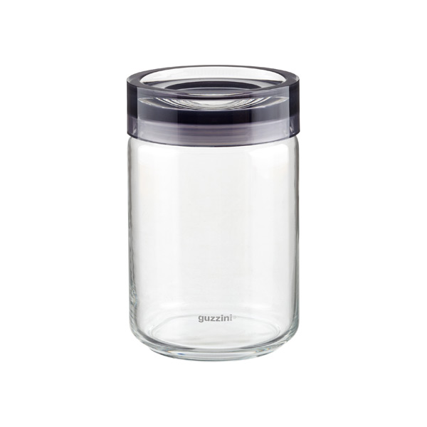 Grigio Glass Canisters by Guzzini