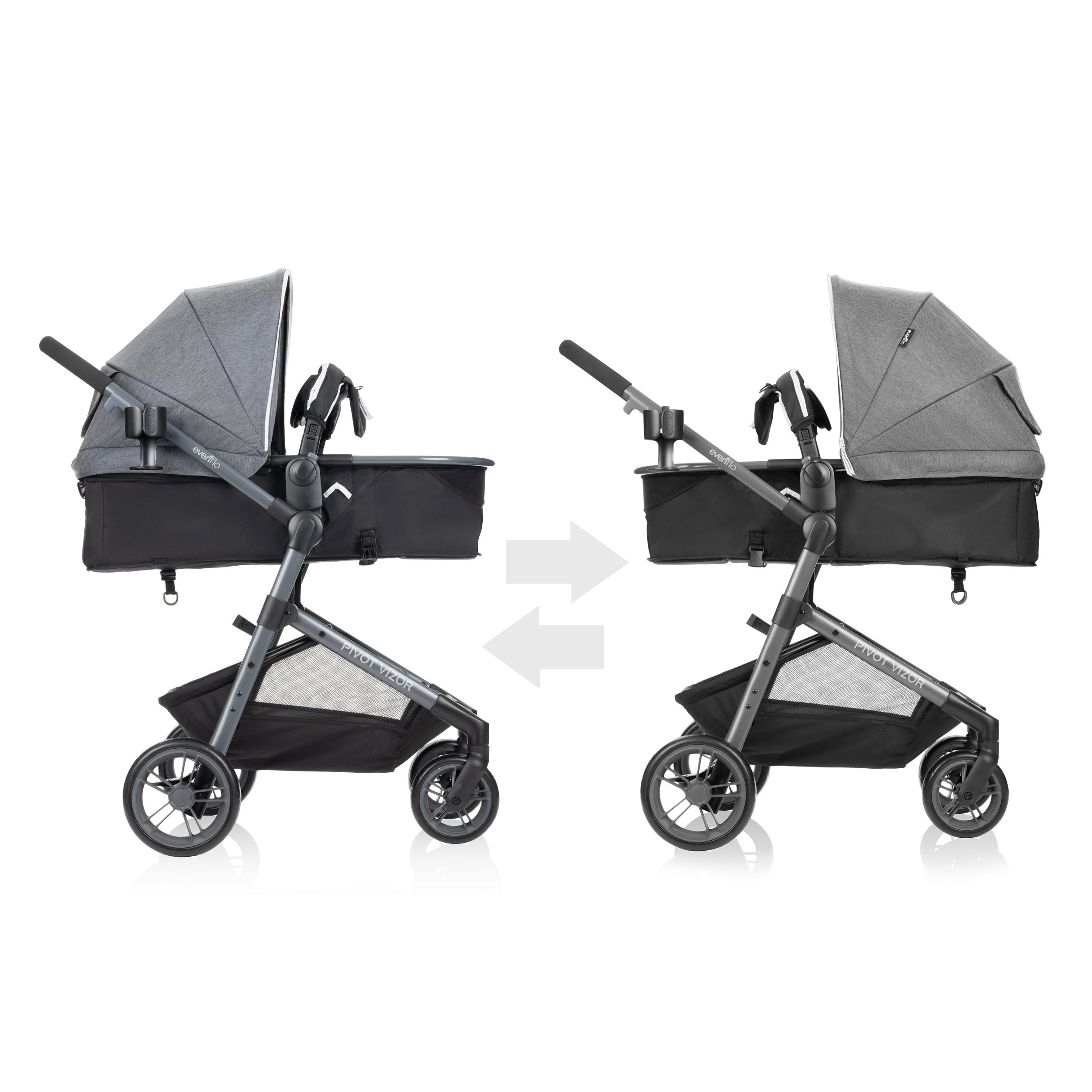 Pivot Vizor Travel System with LiteMax Infant Car Seat