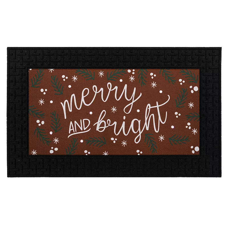 St. Nicholas Square® Merry Bright LED Doormat Floor Decor