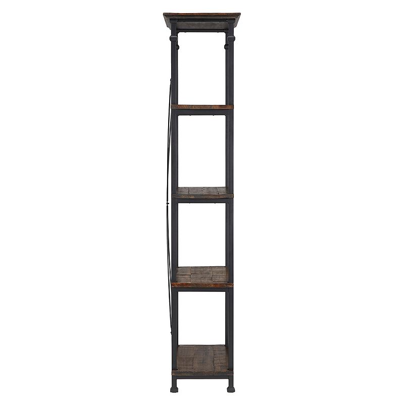 HomeVance Derry Narrow 4-Shelf Bookcase