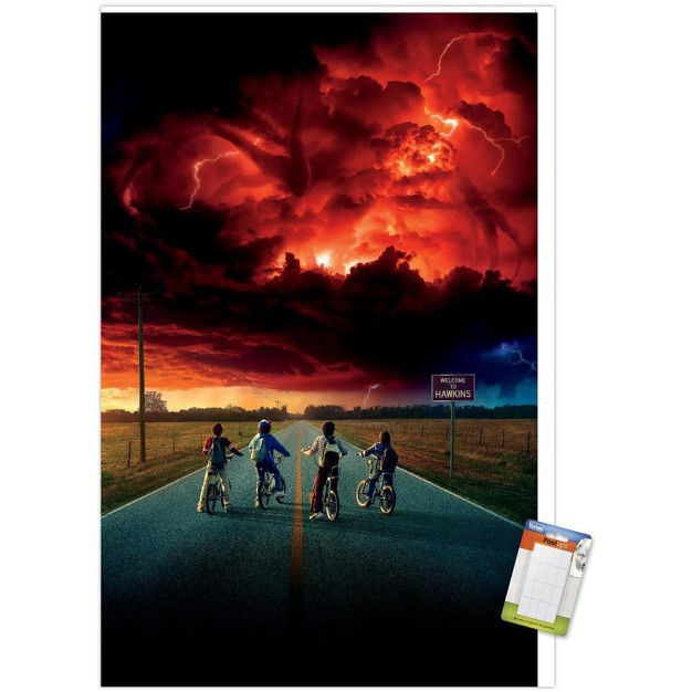 Trends International Netflix Stranger Things Season 2 Key Art Unframed Wall Poster Prints