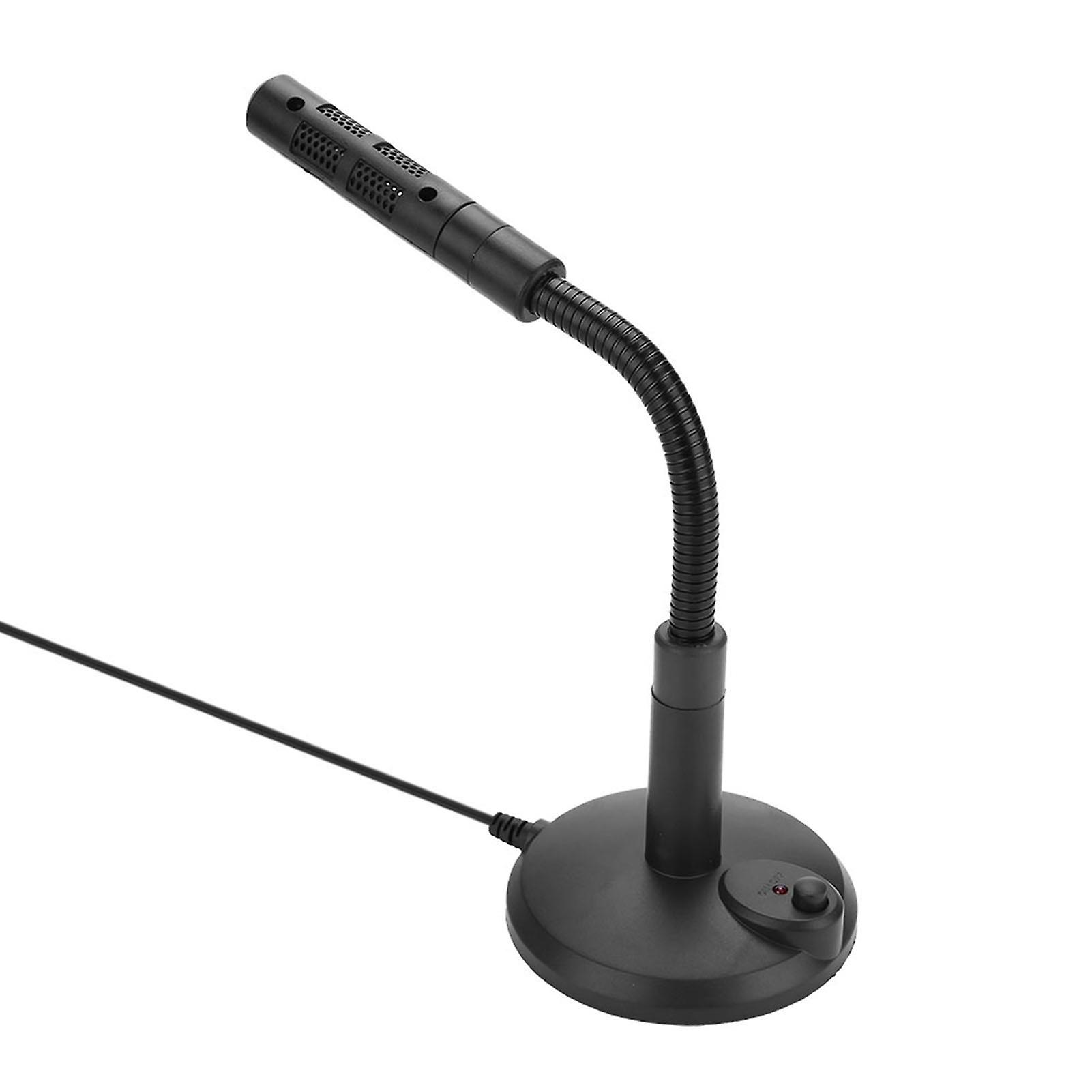 Omnidirectional Usb Microphone For Computer Desktop Plug and Play For Recording， Online Chatting