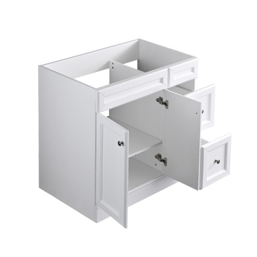 36 in. White Vanity Cabinet  Left Version W1059568...