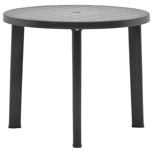 vidaXL Patio Table Anthracite 35