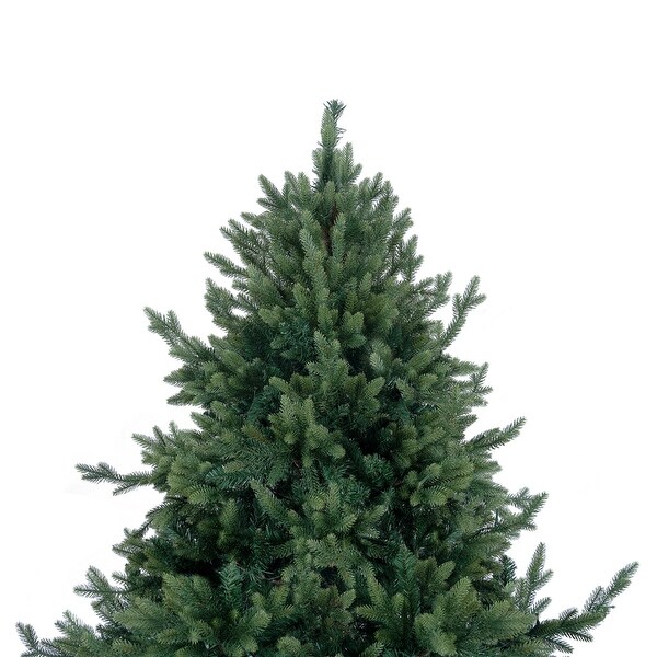 Kinsley Prelit Aritificial Christmas Tree，Realistic Traditional Christmas Tree with Lights