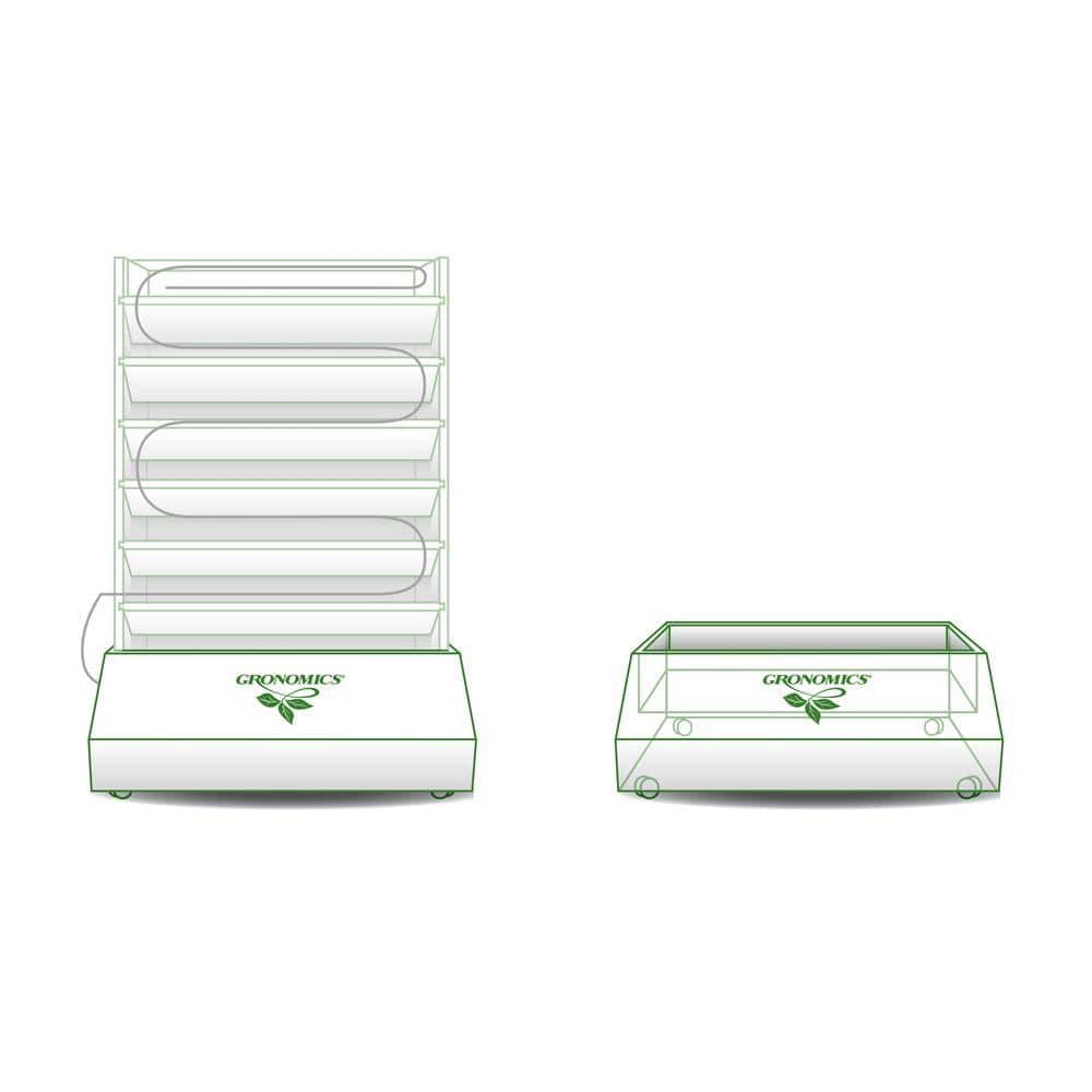 Gronomics 32 in. x 45 in. x 9 in. Unassembled Vertical Garden VG 32-45UA