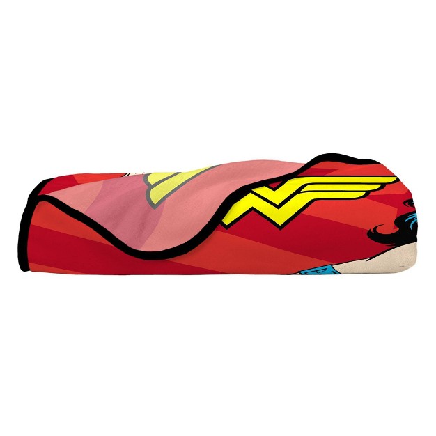 Wonder Woman Kids x27 Throw Blanket