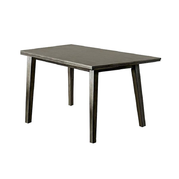 Wooden Dining Room Table in Gray