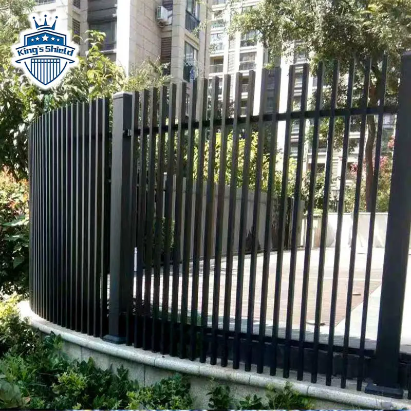 The new listing hotel house garden waterproof aluminum slat fence