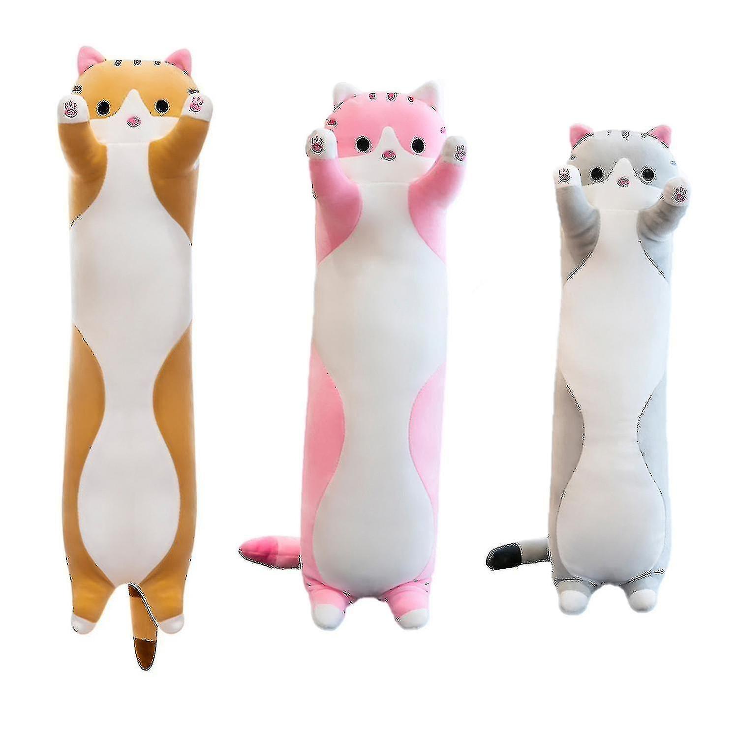 Cute Pillow Cat Plush Toys Hugging Cute Stuffed Toys Cat Pillow For Children Gift (90cm)