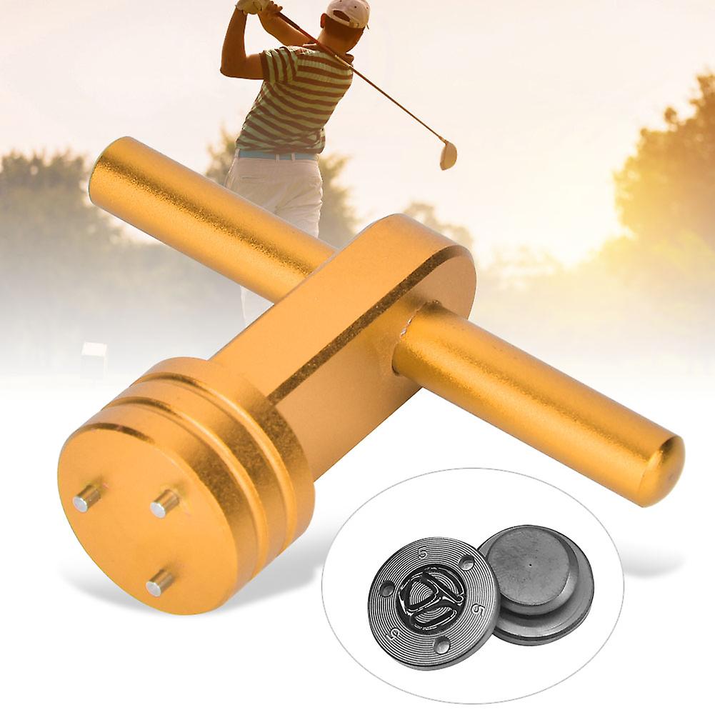 Aluminium Alloy Golf Putter Weight Wrench Screws Wrench Tool For Golf Club Practice Accessoriesgolden