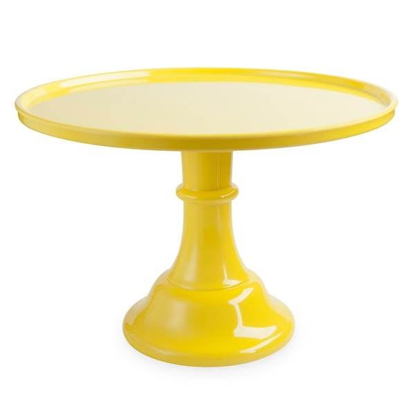 Yellow Melamine Cake Stand - 8