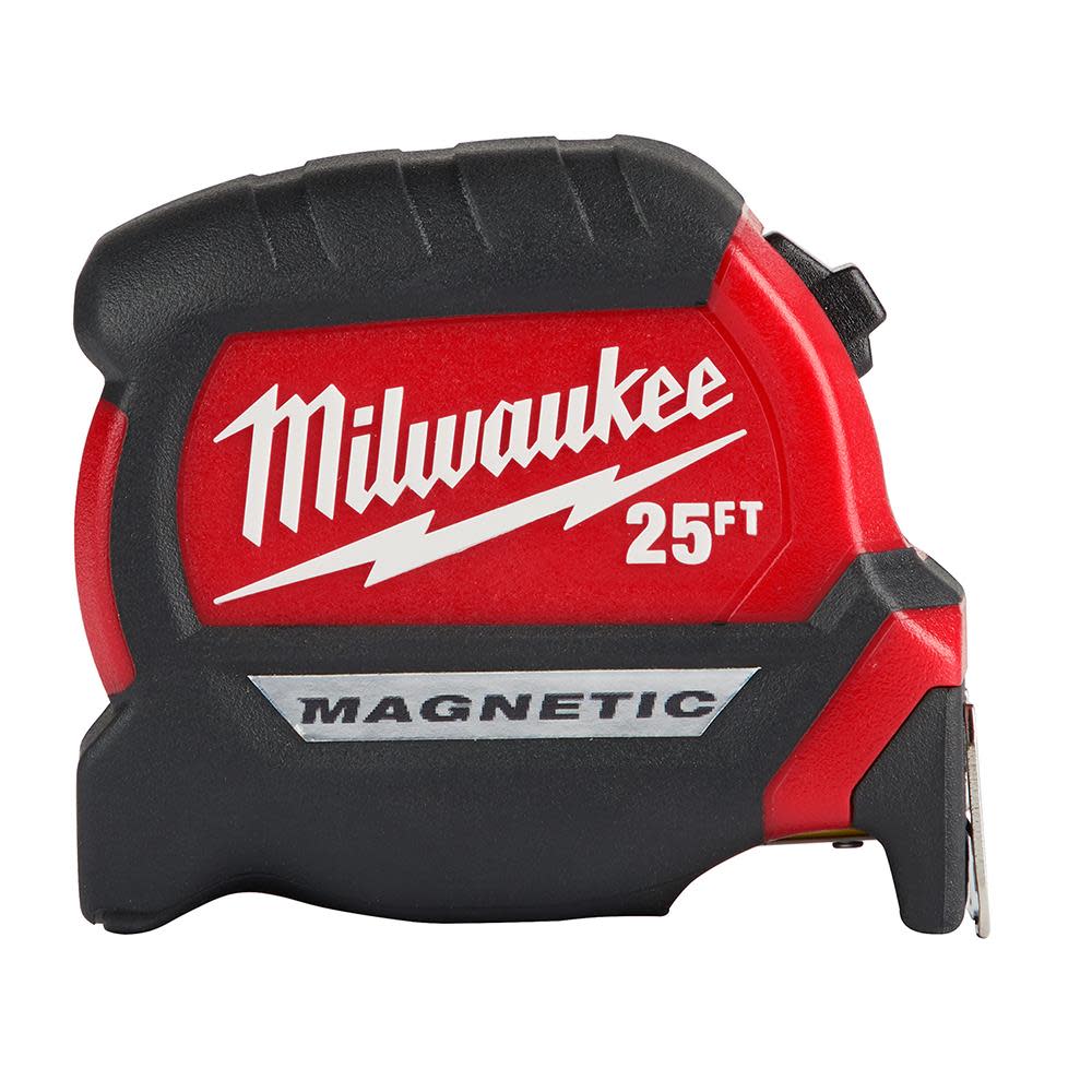 MW 25Ft Compact Magnetic Tape Measure 48-22-0325 from MW