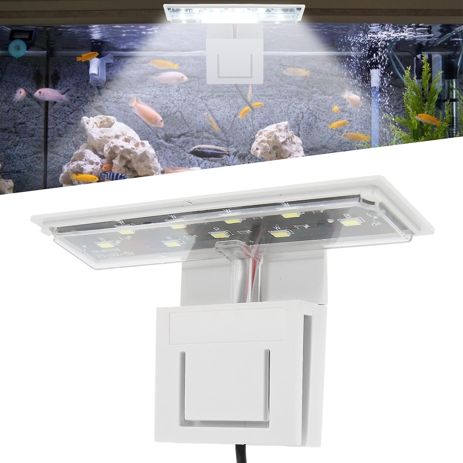 Fish Tank Clip On Lights Highbrightness Clamp Led Light For Fish Tank Aquarium 100240veu Plug