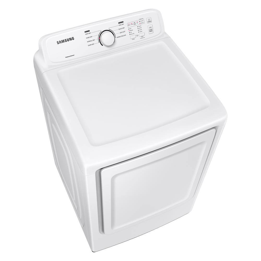  7.2 cu. ft. Vented Electric Dryer with Sensor Dry in White DVE41A3000W