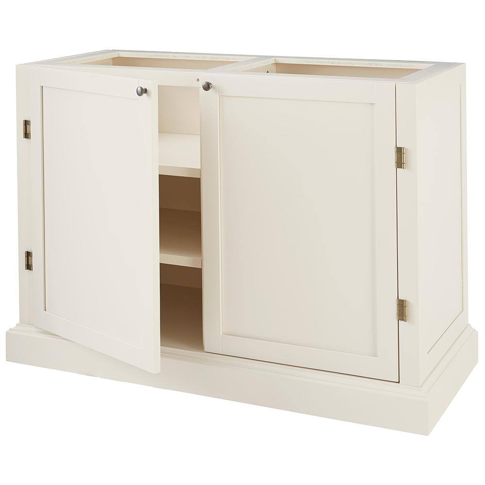 Home Decorators Collection Prescott Polar White Modular 6-Shelf Pantry Base 9950700410